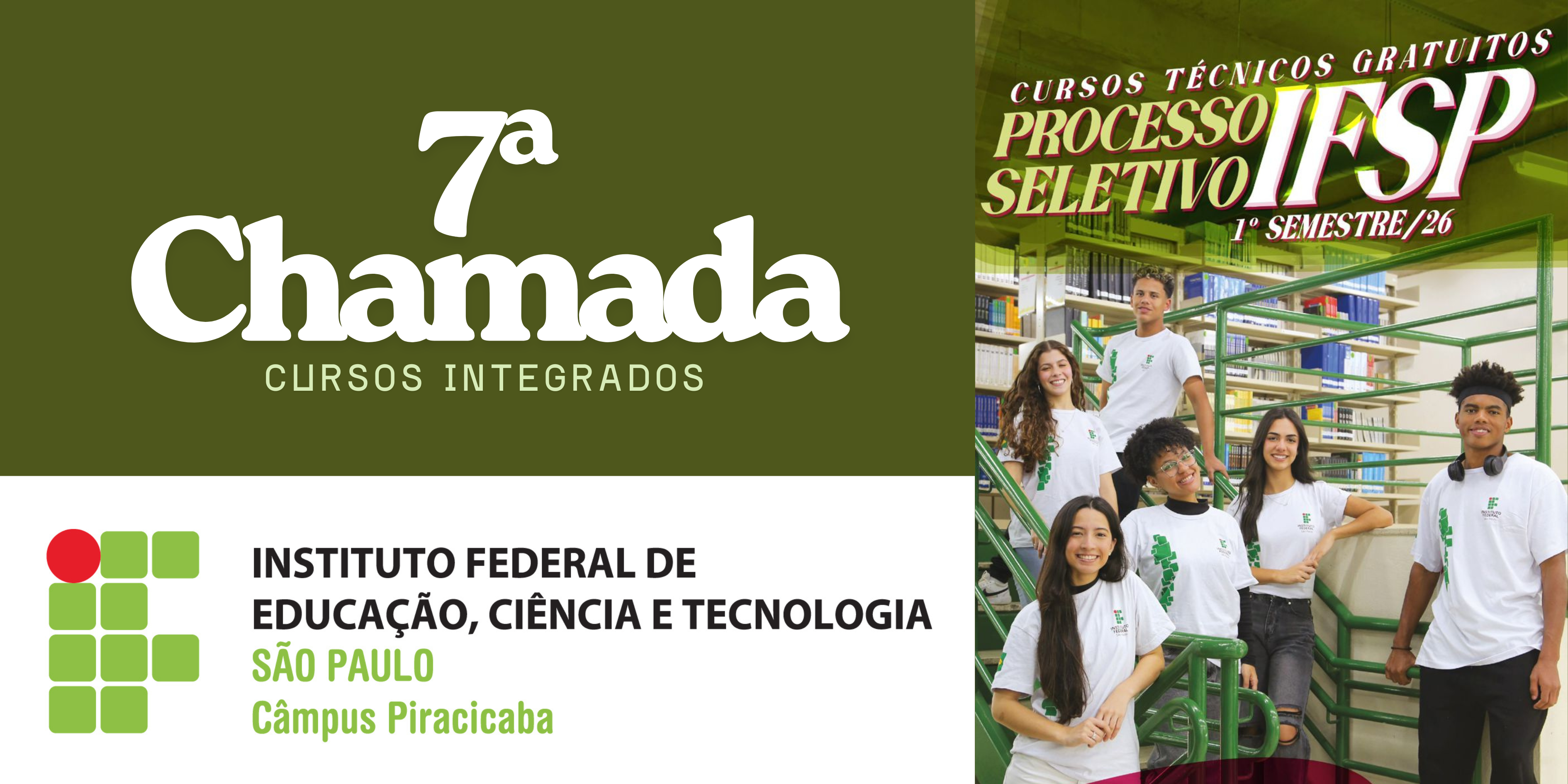 7ª Chamada de Matrícula - Cursos Integrados