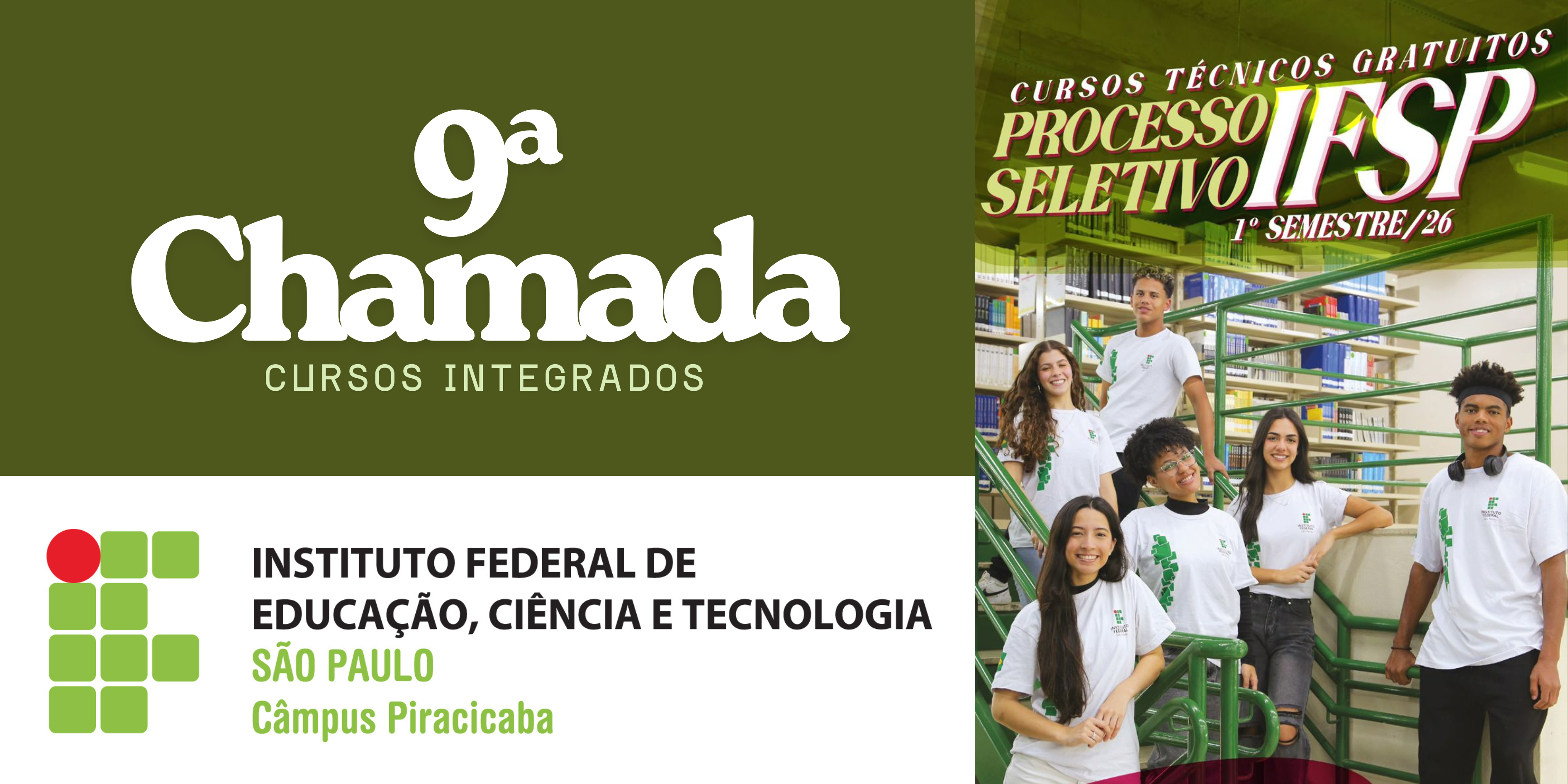 9ª Chamada de Matrícula - Cursos Integrados