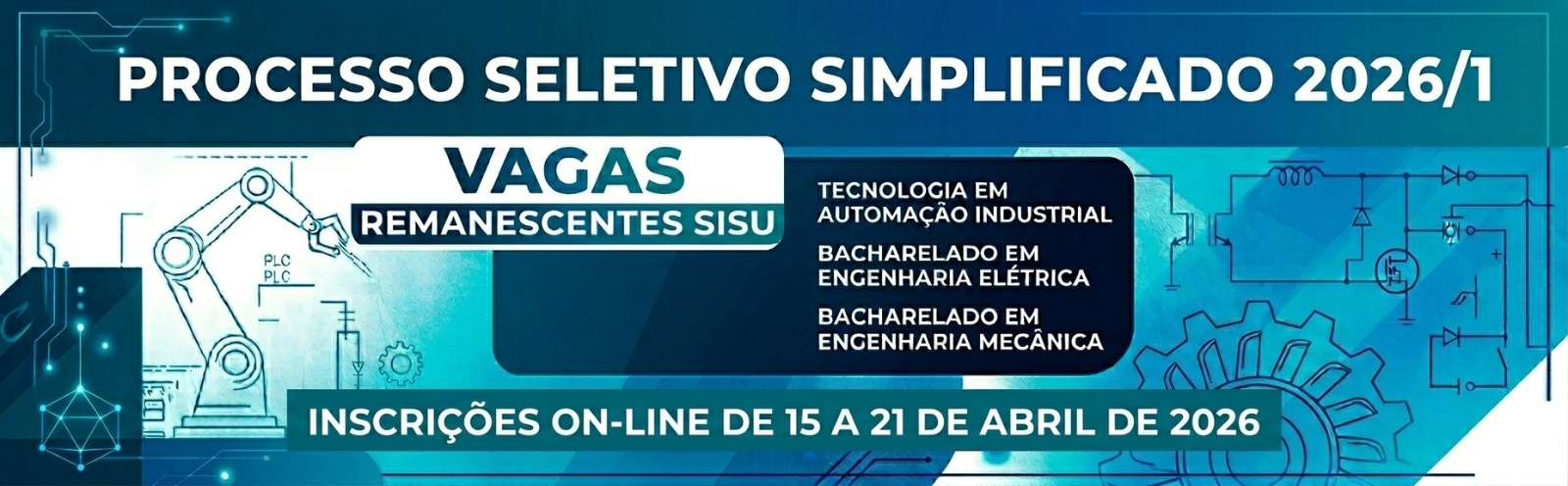 Processo Seletivo Simplificado - Vagas Remanescentes SISU 2026